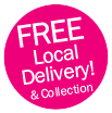 Free Local Delivery & Collection